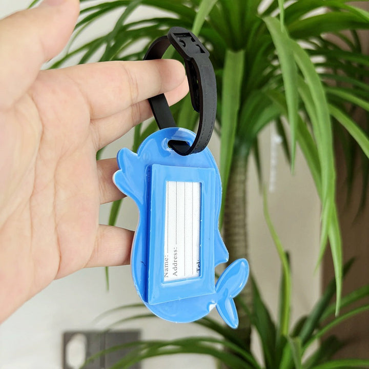 Dolphin-Shaped Travel Luggage Tag Stornfield