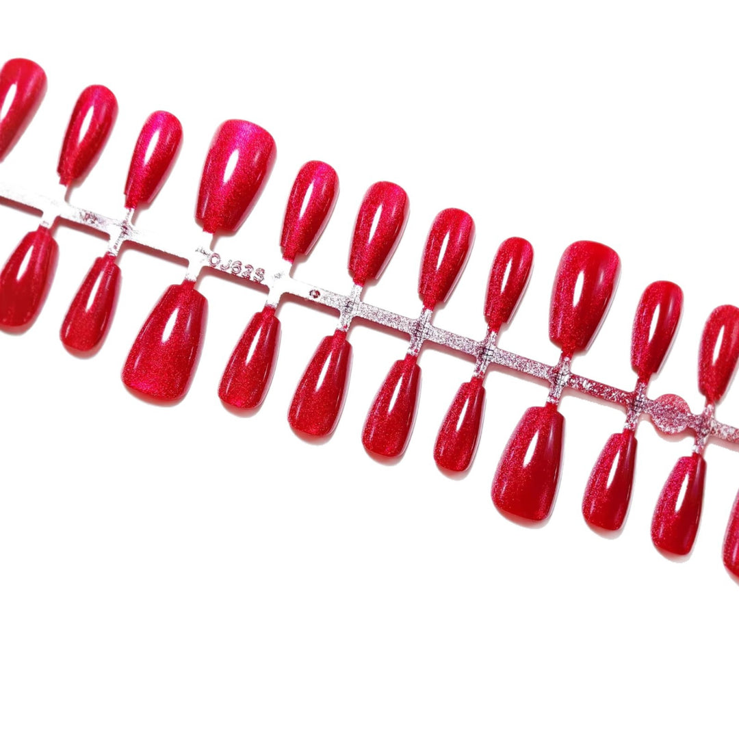 Shiny artificial nails with sparkling at the highest level Stornfield