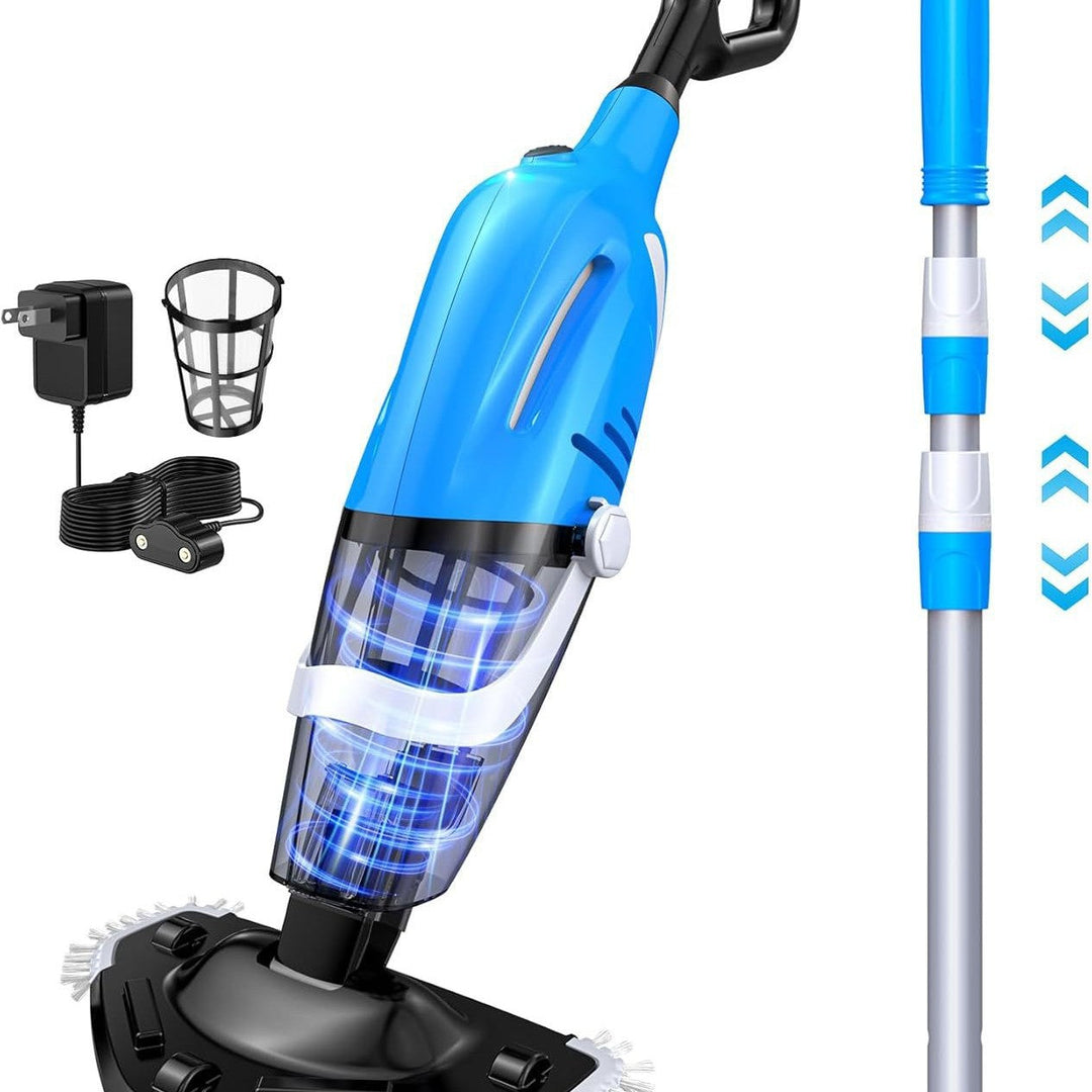 Advanced robotic pool vacuum with cyclonic suction and high debris capacity Stornfield