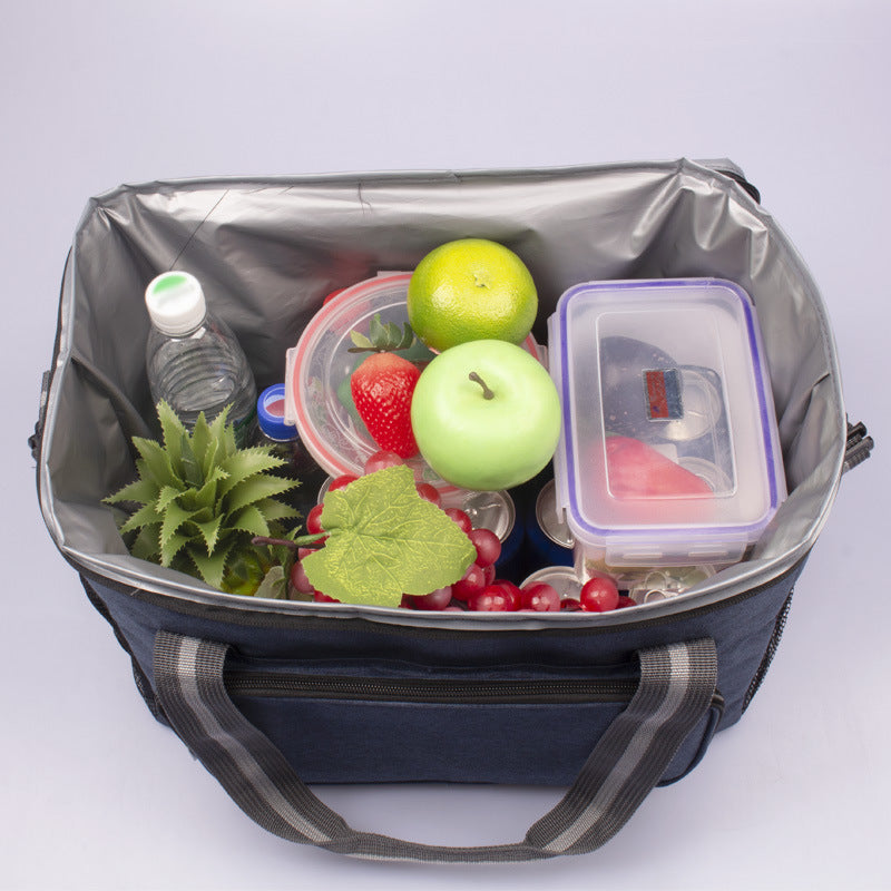 Women's cooler bag with insulated interior and practical side pockets Stornfield