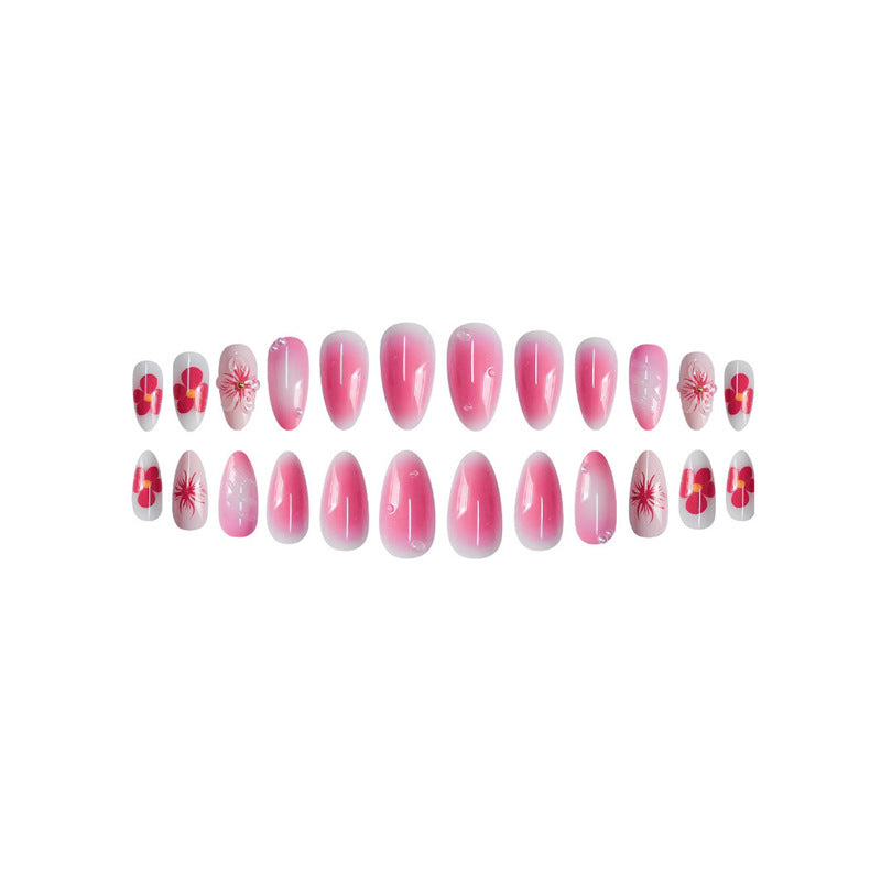 Floral Inspired Acrylic Press-On Nails Stornfield