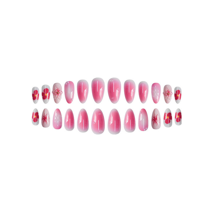 Floral Inspired Acrylic Press-On Nails Stornfield