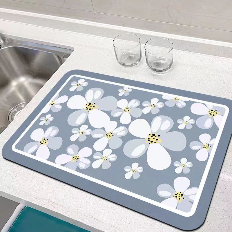 Cartoon Cat Kitchen Mat