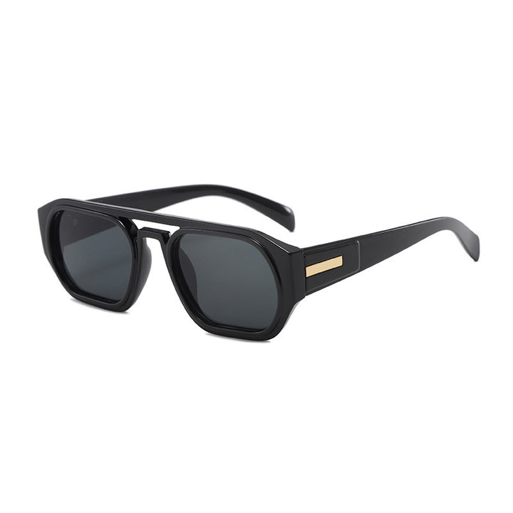 Women’s fashionable rectangular glasses with elegant metal accent Stornfield