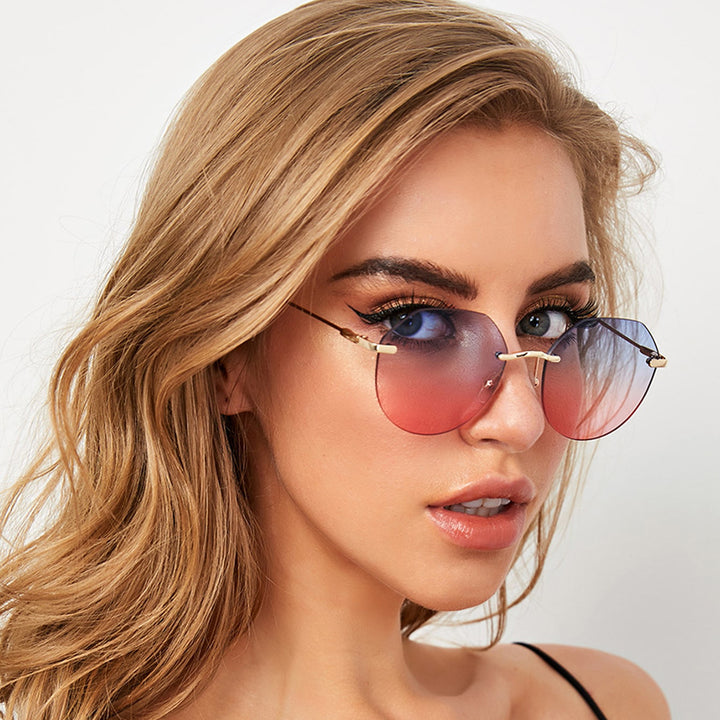 Women's Geometric Sunglasses in Modern Design Stornfield