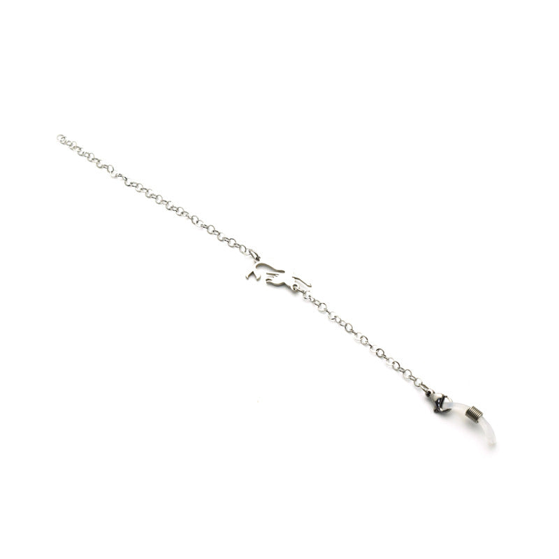 Artistic Silver Eyewear Chain Stornfield