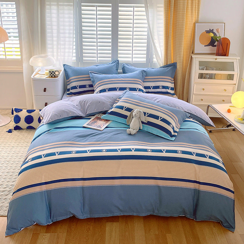Whimsical Floral Pattern Bedding Set