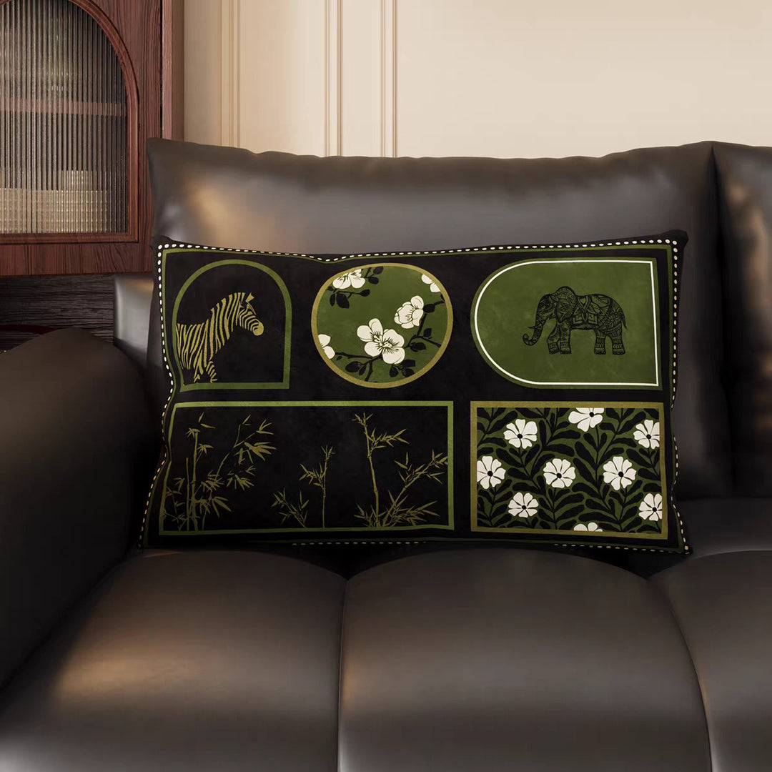 Decorative Animal-Themed Pillow