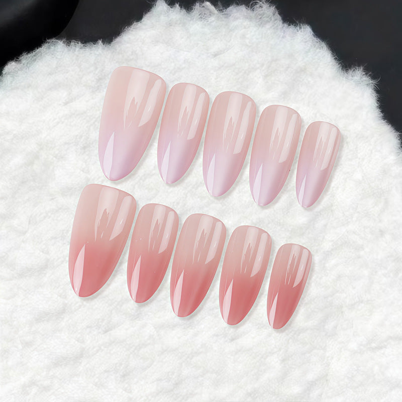 Glossy Stiletto Press-On Nails with Ombre Finish Stornfield