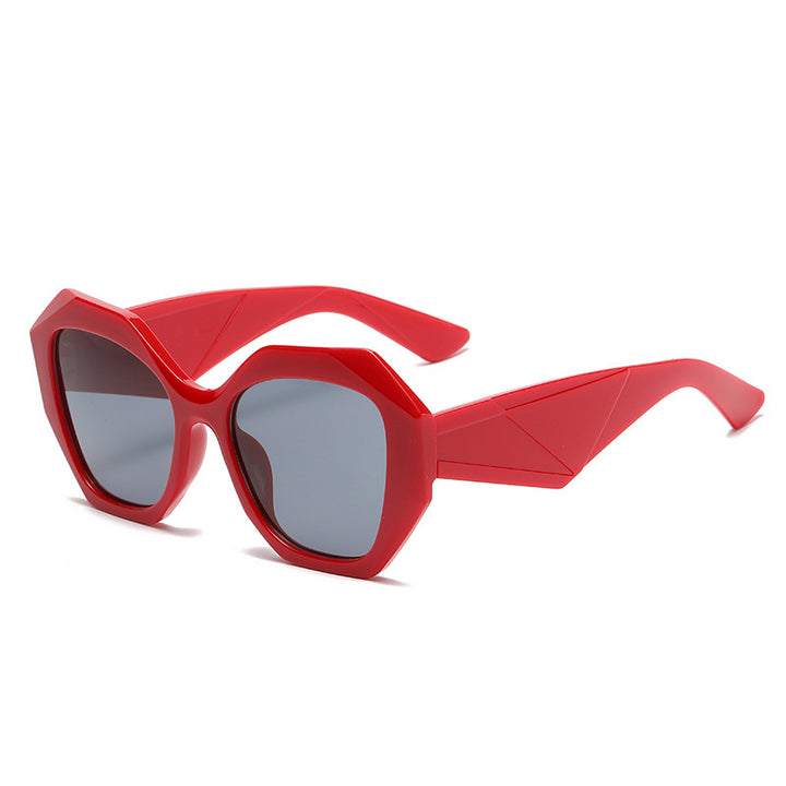 Women's extraordinary polygonal sunglasses Stornfield