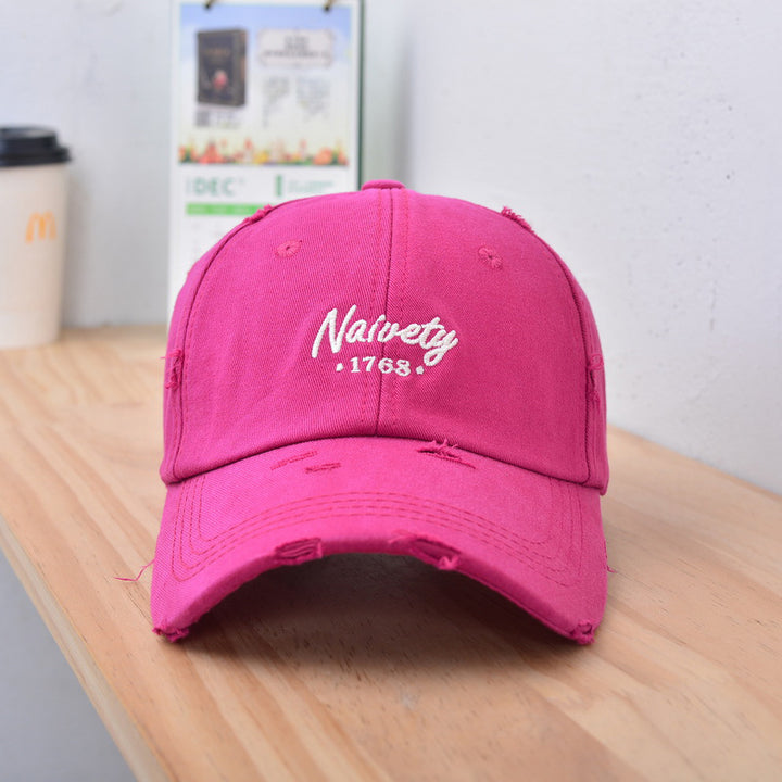 Men's Distressed Vintage Cotton Baseball Cap Stornfield