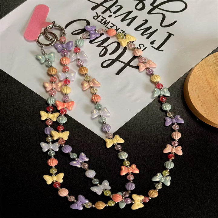 Charming Butterfly Beaded Eyewear Chain Stornfield
