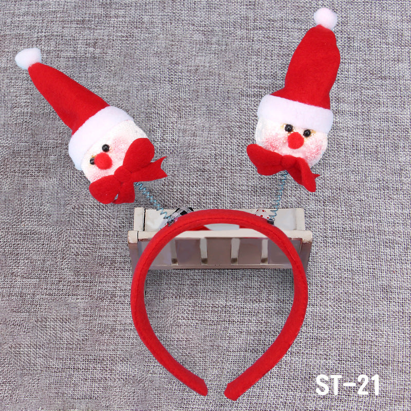 Decorative Holiday Antler Headband