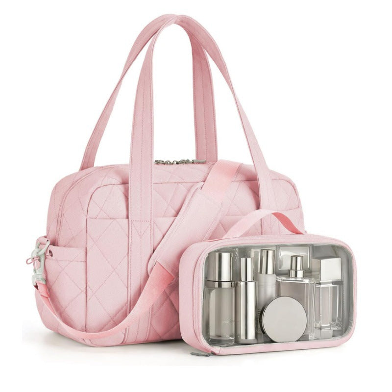 Cosmetic Travel Bag with Transparent Organizer Stornfield