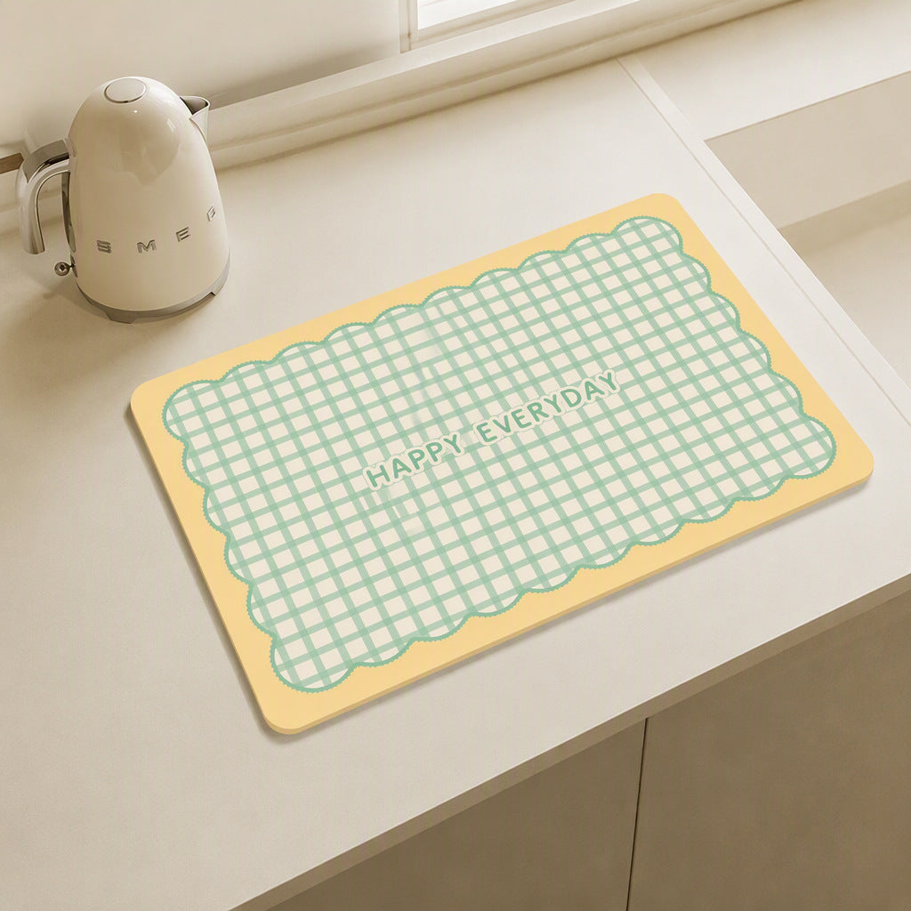 Decorative Non-Slip Kitchen Mat Stornfield