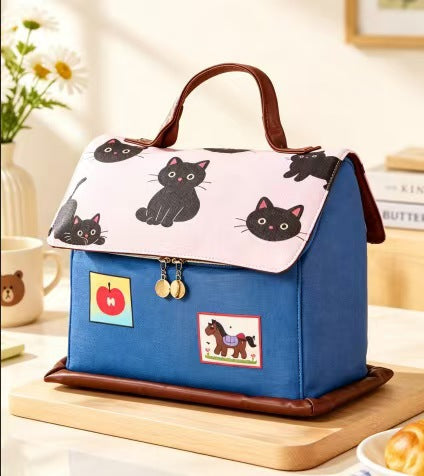 Cat-Themed Insulated Lunch