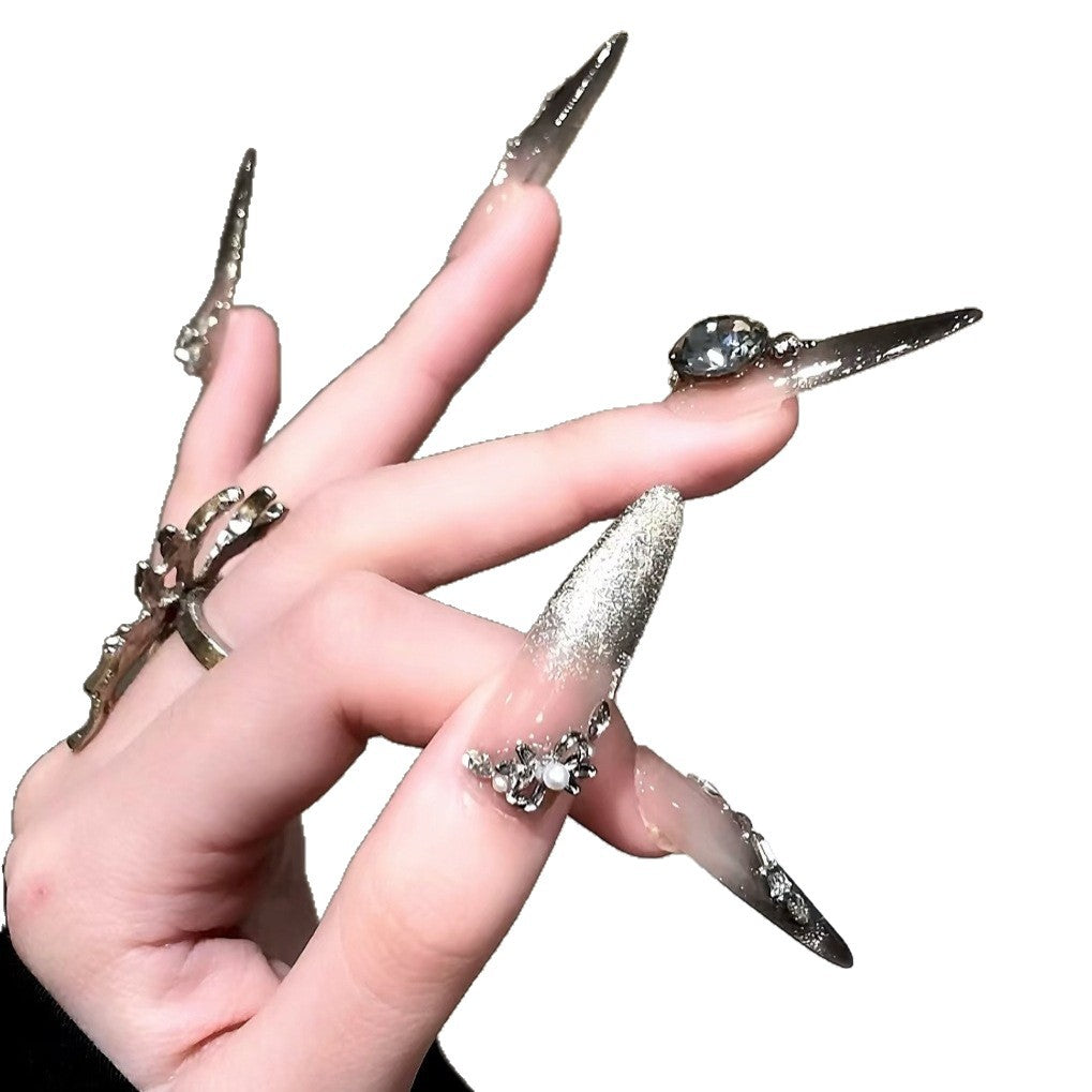 Glamourous Stiletto Nail Art Extensions