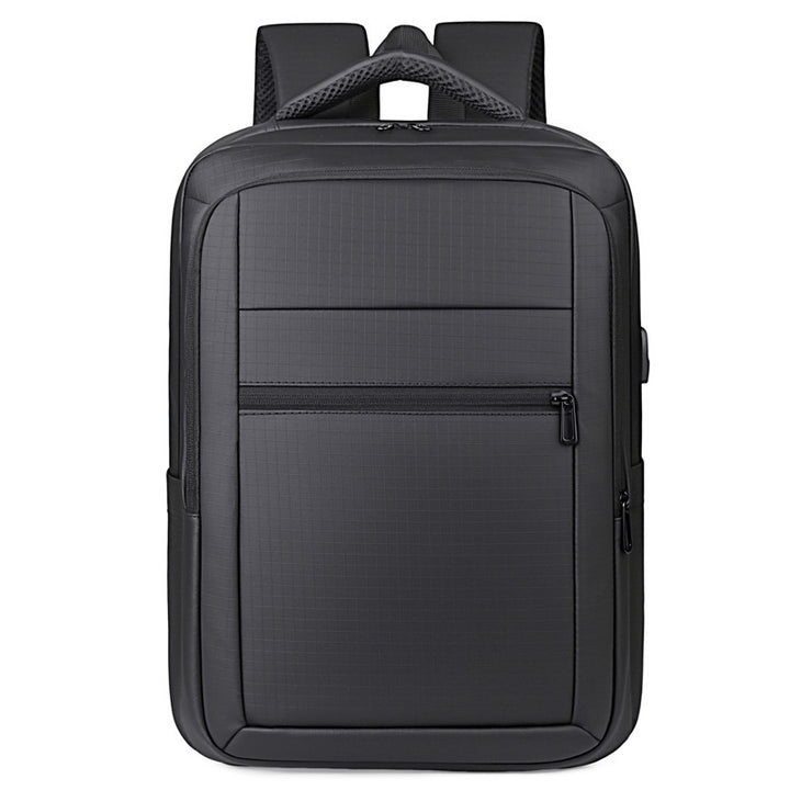 Stylish business backpack with protective compartments and ergonomic carrying system Stornfield