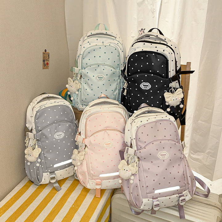 Star-Embellished Ergonomic Backpack Stornfield