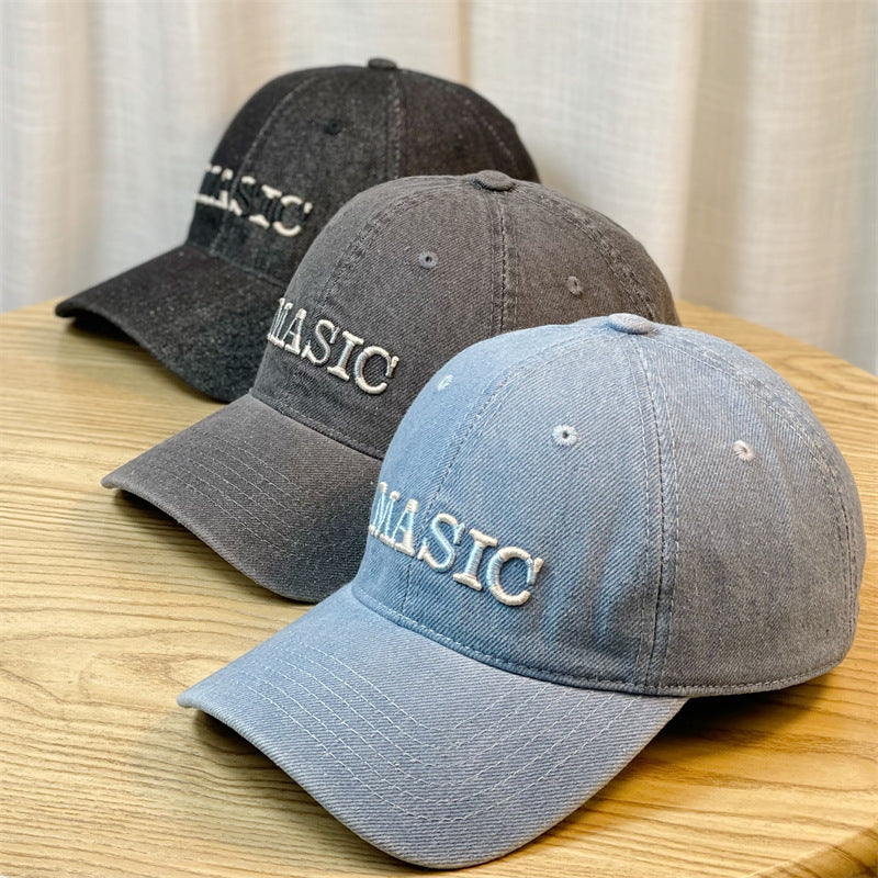 Women's Embroidered Denim Baseball Cap Stornfield