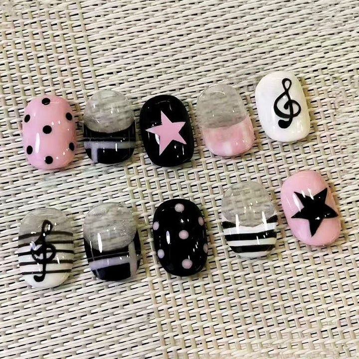 Playful Artistic Nail Art Design Set Stornfield