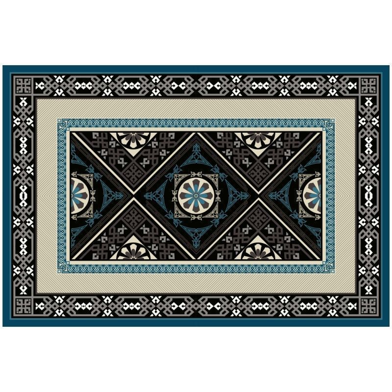 Traditional Floral Pattern Area Rug