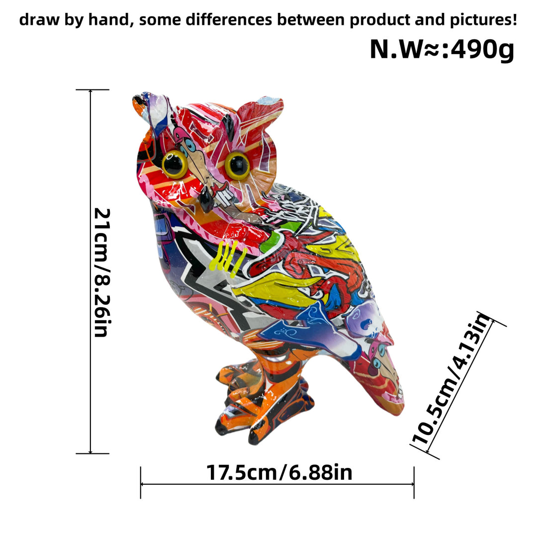 Artistic Owl Decorative Figure Stornfield