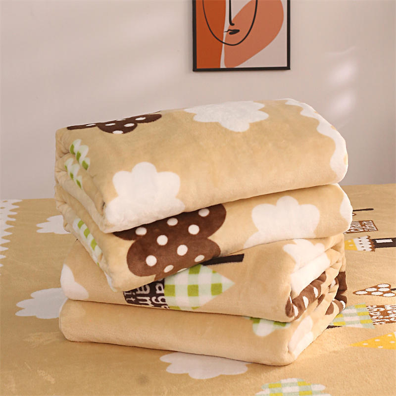 Women Cozy Fleece Blanket with Stars and Moons Stornfield