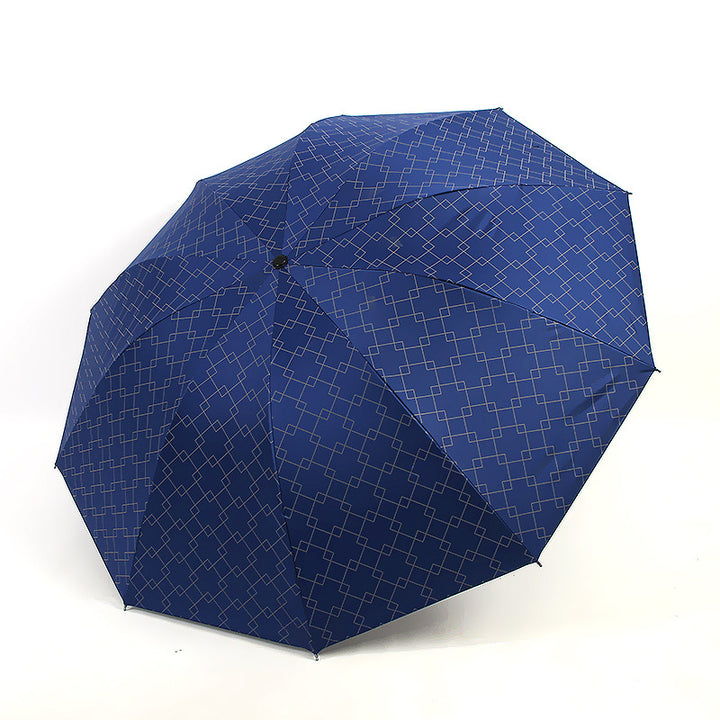 Women's Folding Umbrella with Modern Geometric Pattern Stornfield