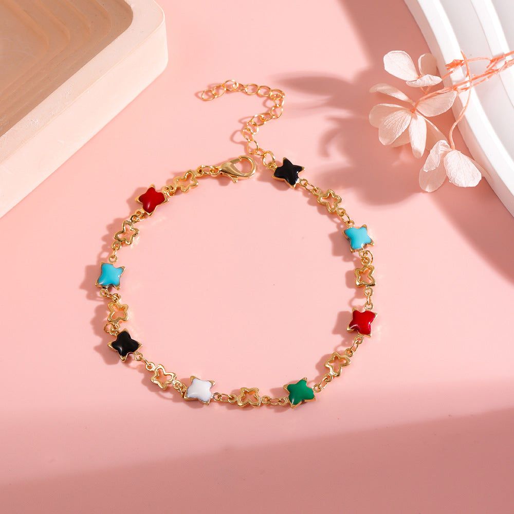 Colorful Star Charm Bracelet Stornfield