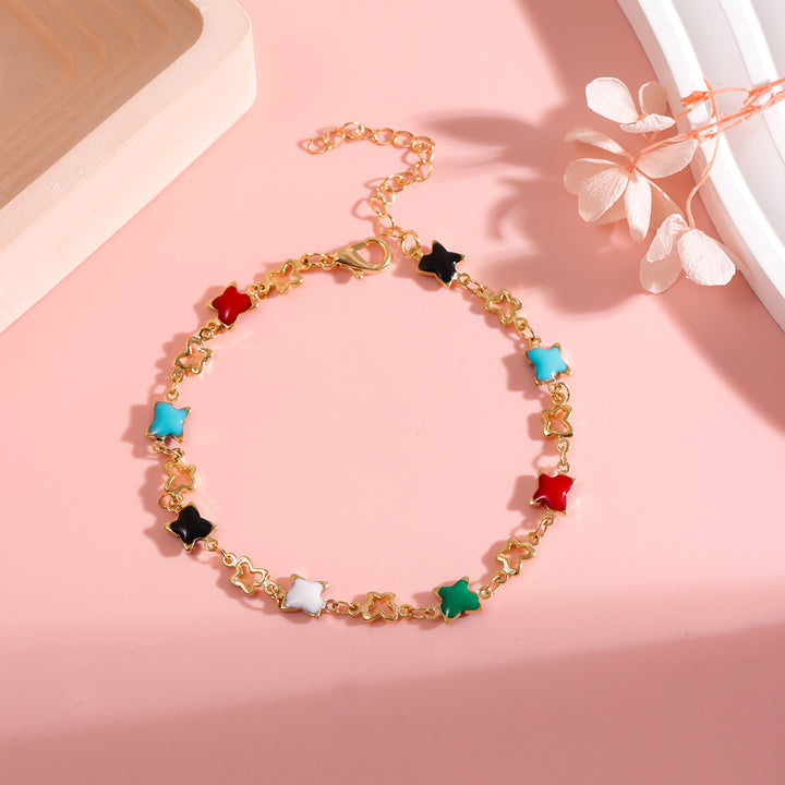 Colorful Star Charm Bracelet Stornfield