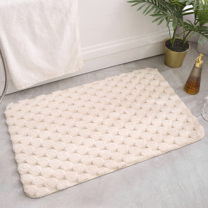 Soft Textured Bath Mat for Home