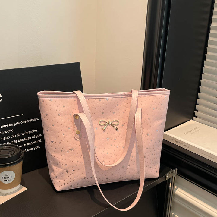 WoStylish Star-Embellished Tote Bag Stornfield