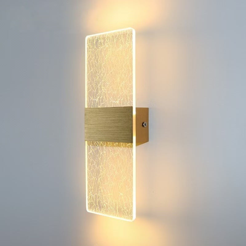 Contemporary Crystal Wall Sconce