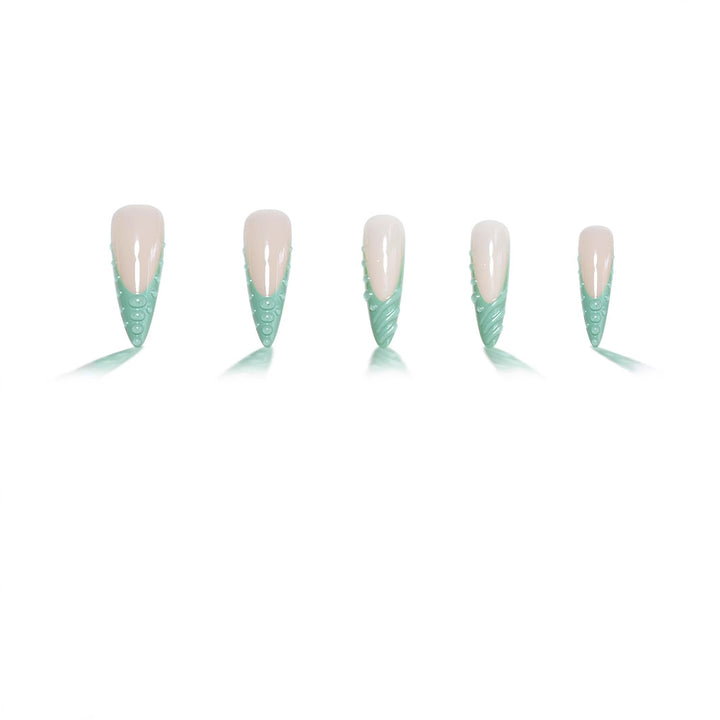 Intricate 3D Sculpted Nail Enhancements Stornfield