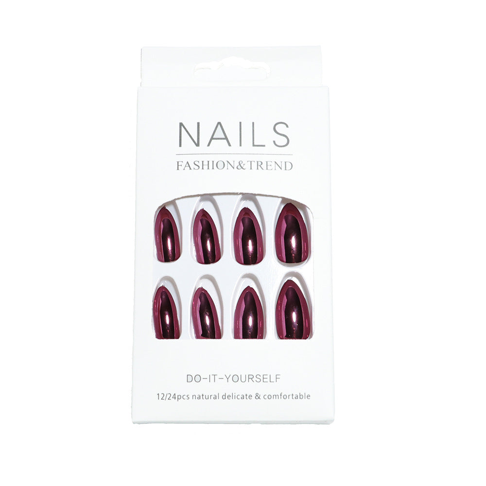 Premium Glossy Almond-Shaped Press-On Nails Stornfield 1787225060