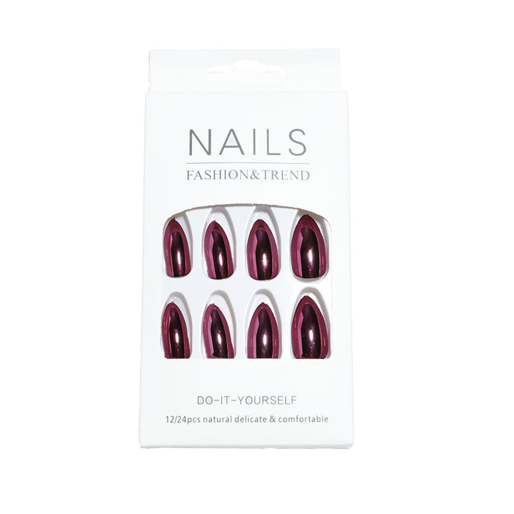 Premium Glossy Almond-Shaped Press-On Nails Stornfield 1787225060