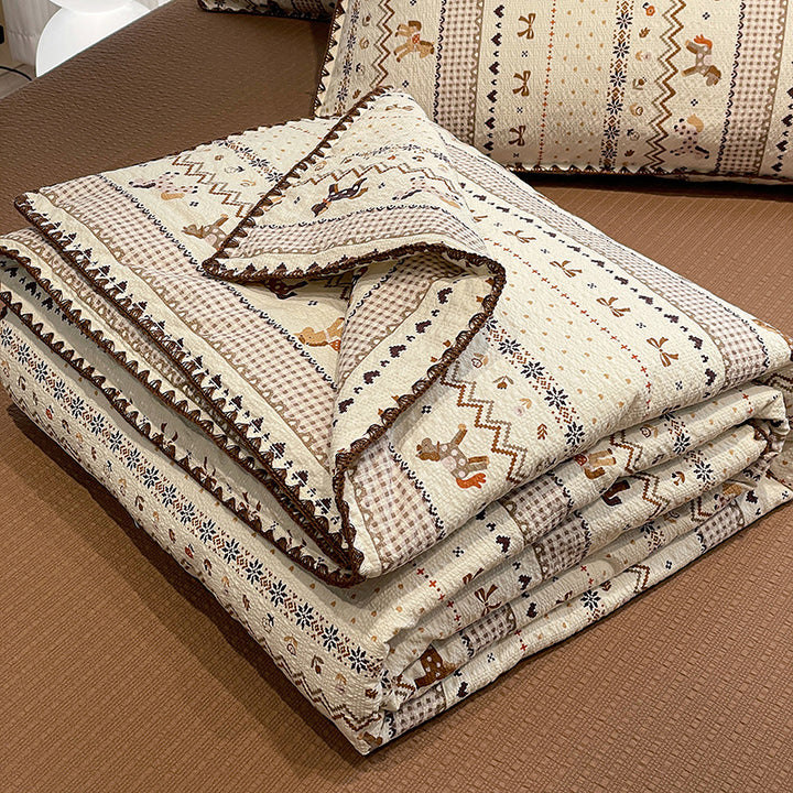 Soft Reversible Patterned Quilt