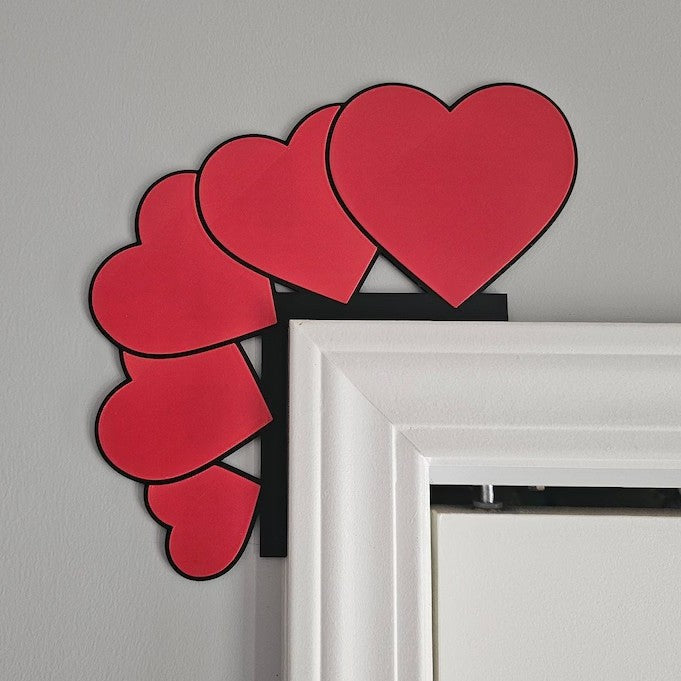 Heart-Shaped Decorative Wall Art