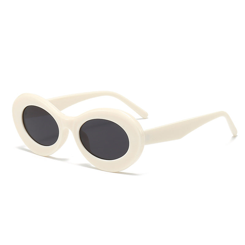 Women’s fashionable oval-shaped sunglasses with innovative design Stornfield