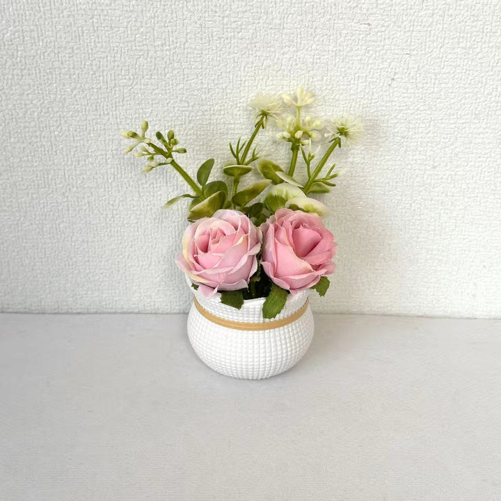Faux Floral Table Centerpiece