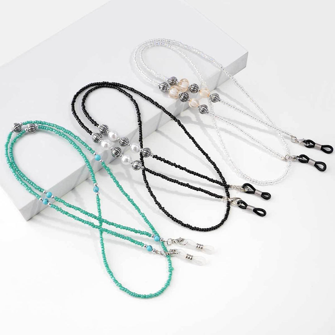 Artisanal Beaded Eyewear Chain Stornfield