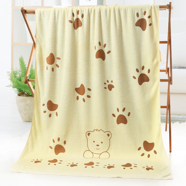 Cartoon-Themed Plush Fleece Blanket