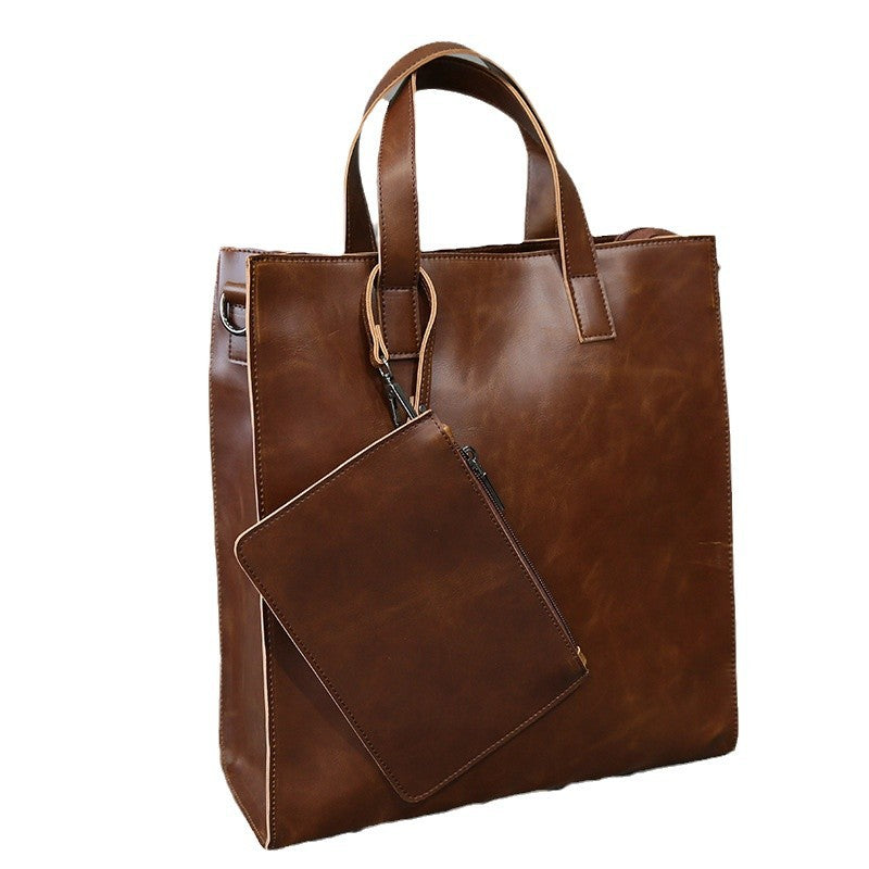 Stylish and Spacious Leather Bag Stornfield