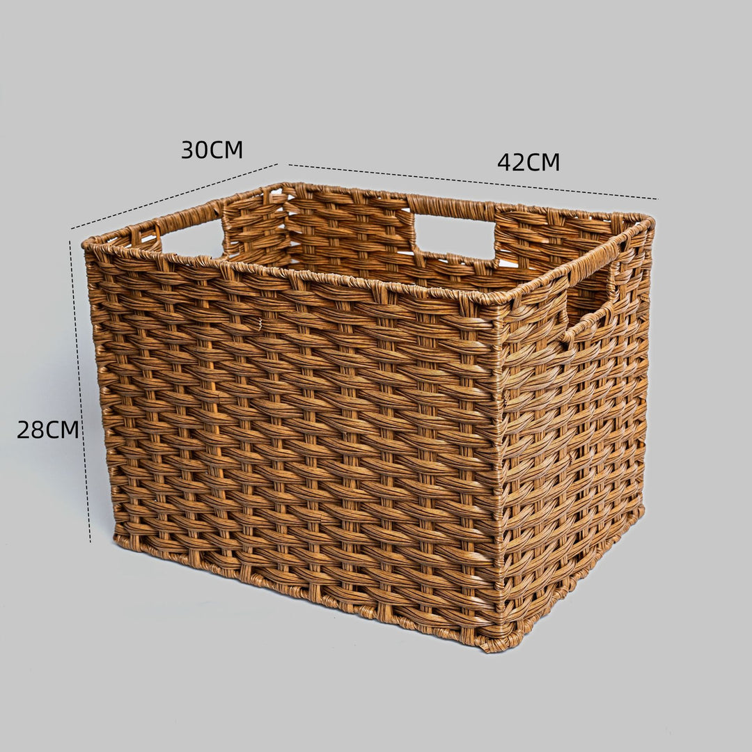 Versatile Wicker Storage Bin Stornfield