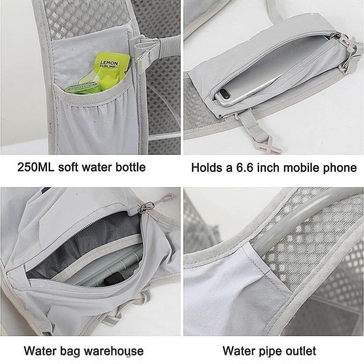Sporty backpack with breathable design Stornfield