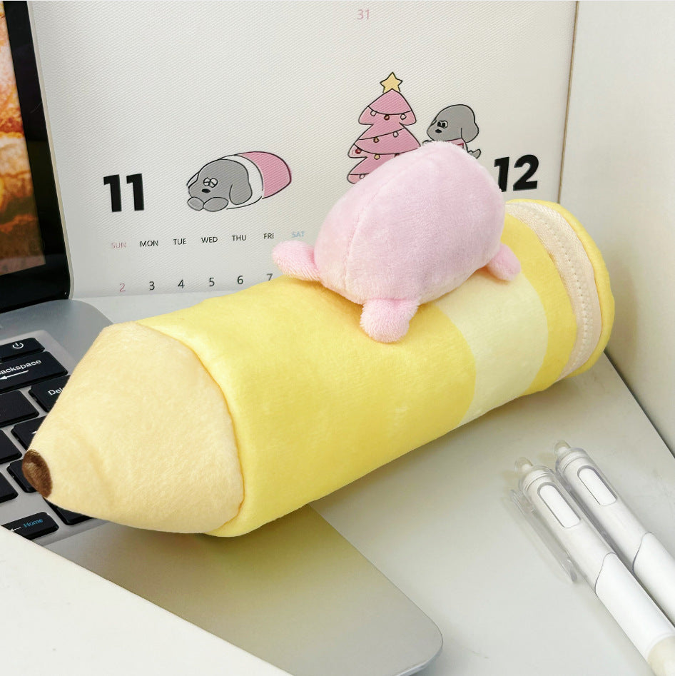 Cute Plush Pencil Case