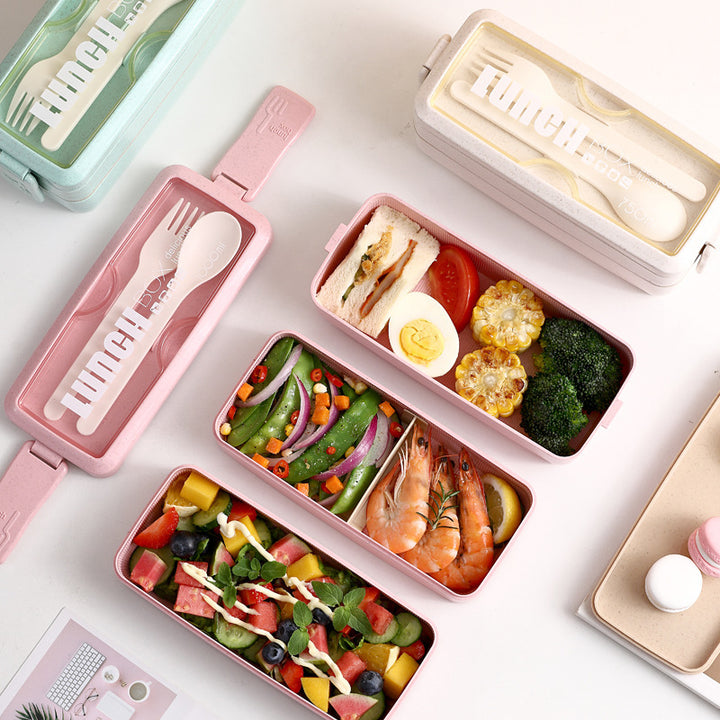 Eco-Friendly Multi-Tier Lunch Box