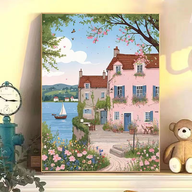 Urban Café Landscape Wall Art Stornfield