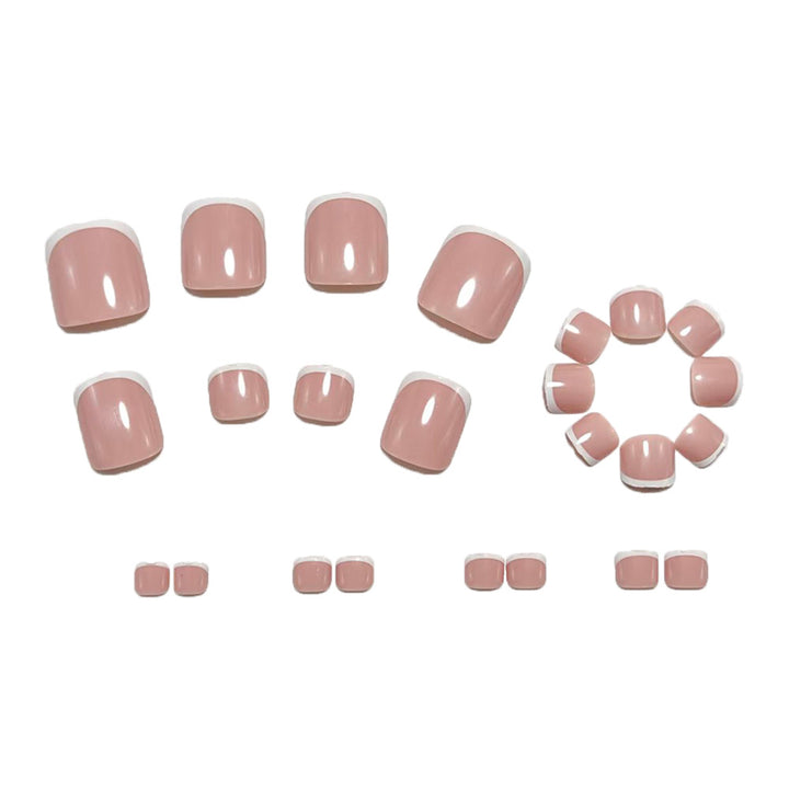 Nail art with elegant French style Stornfield